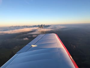 Alpenrundflug mit HB-KCJ