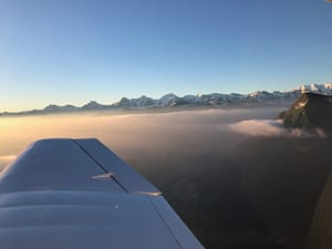 Alpenrundflug mit HB-KCJ